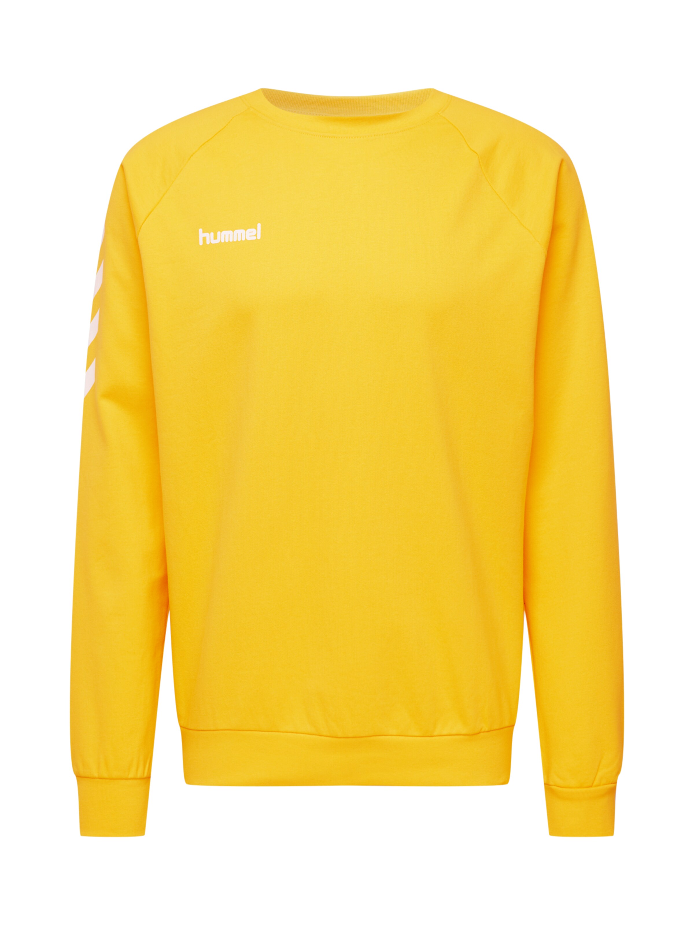 Sweat de sport Hummel en jaune : devant
