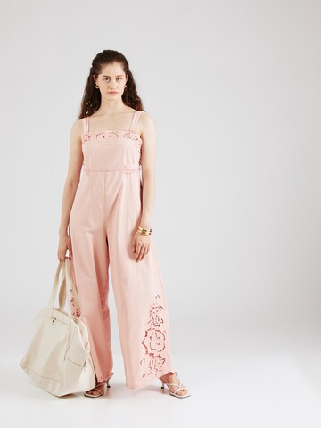 Free People Jumpsuit 'LEIGHTON' i rosa