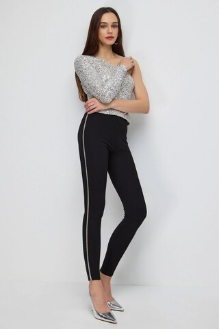 No Matter What Top in Silber