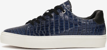 Kazar Studio Sneakers laag in Blauw: voorkant