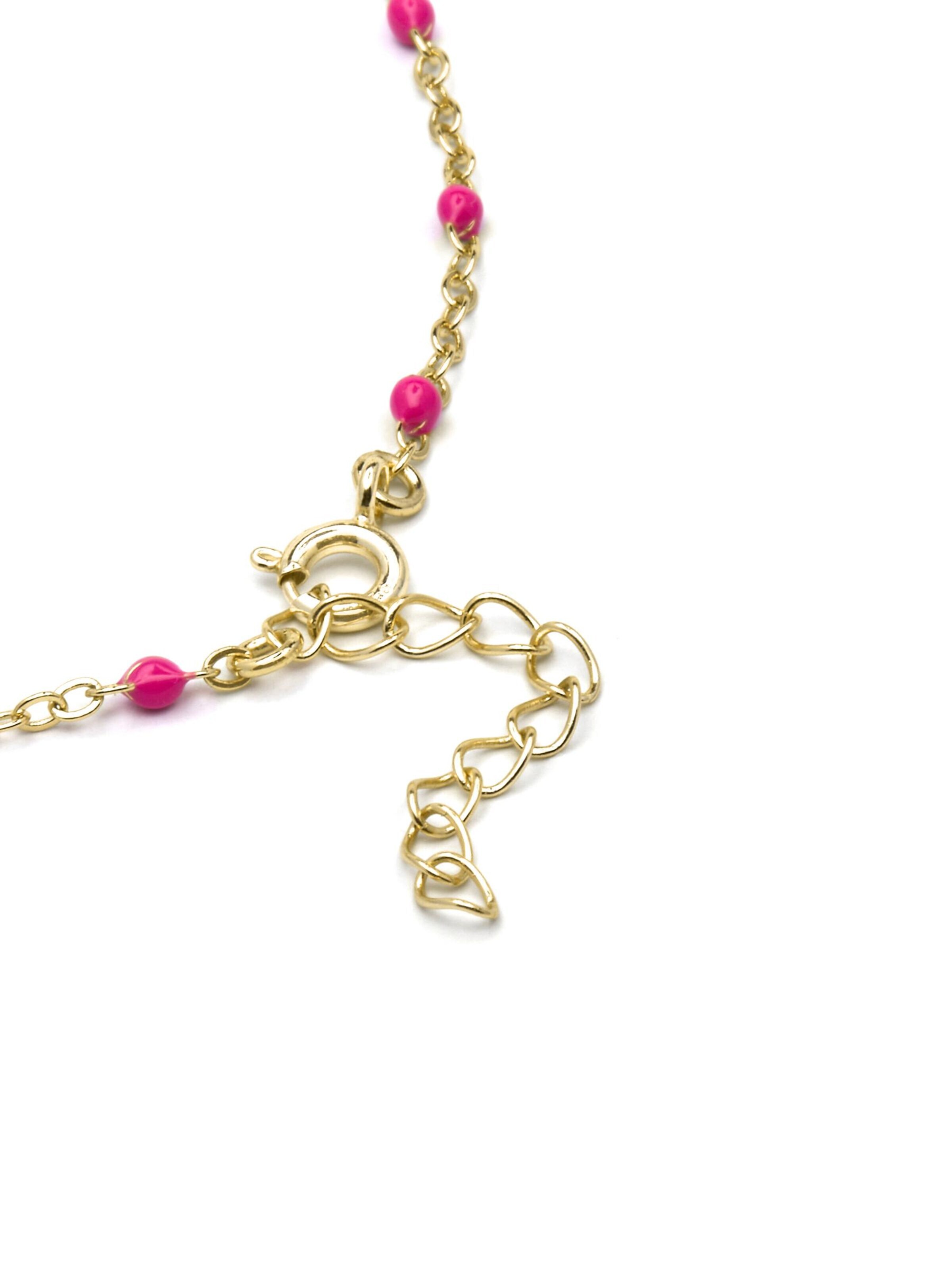 Luxenter Armband 'Zumre'‌‌‌‌‌‌ in Pink