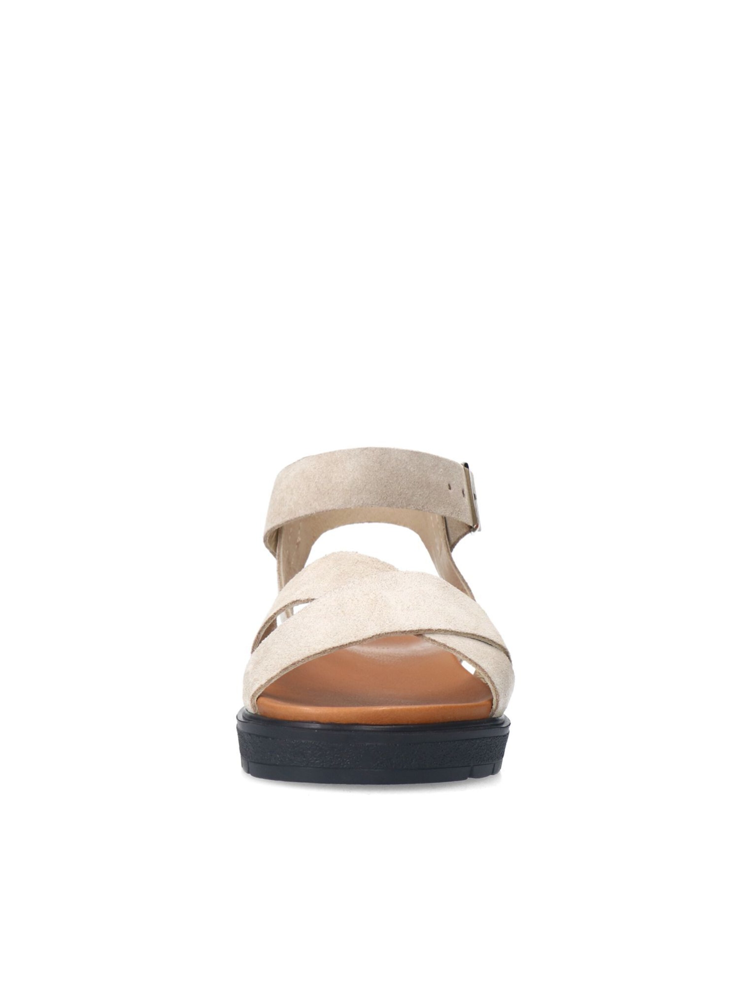 MANFIELD Sandaal in Beige