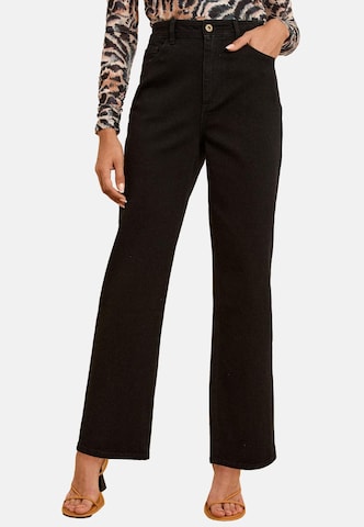 Loosefit Jeans di love & roses in nero: frontale