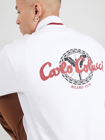 Carlo Colucci Sweatjacka i vit