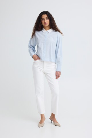 ICHI Regular Jeans 'ICHZiggy' in Weiß