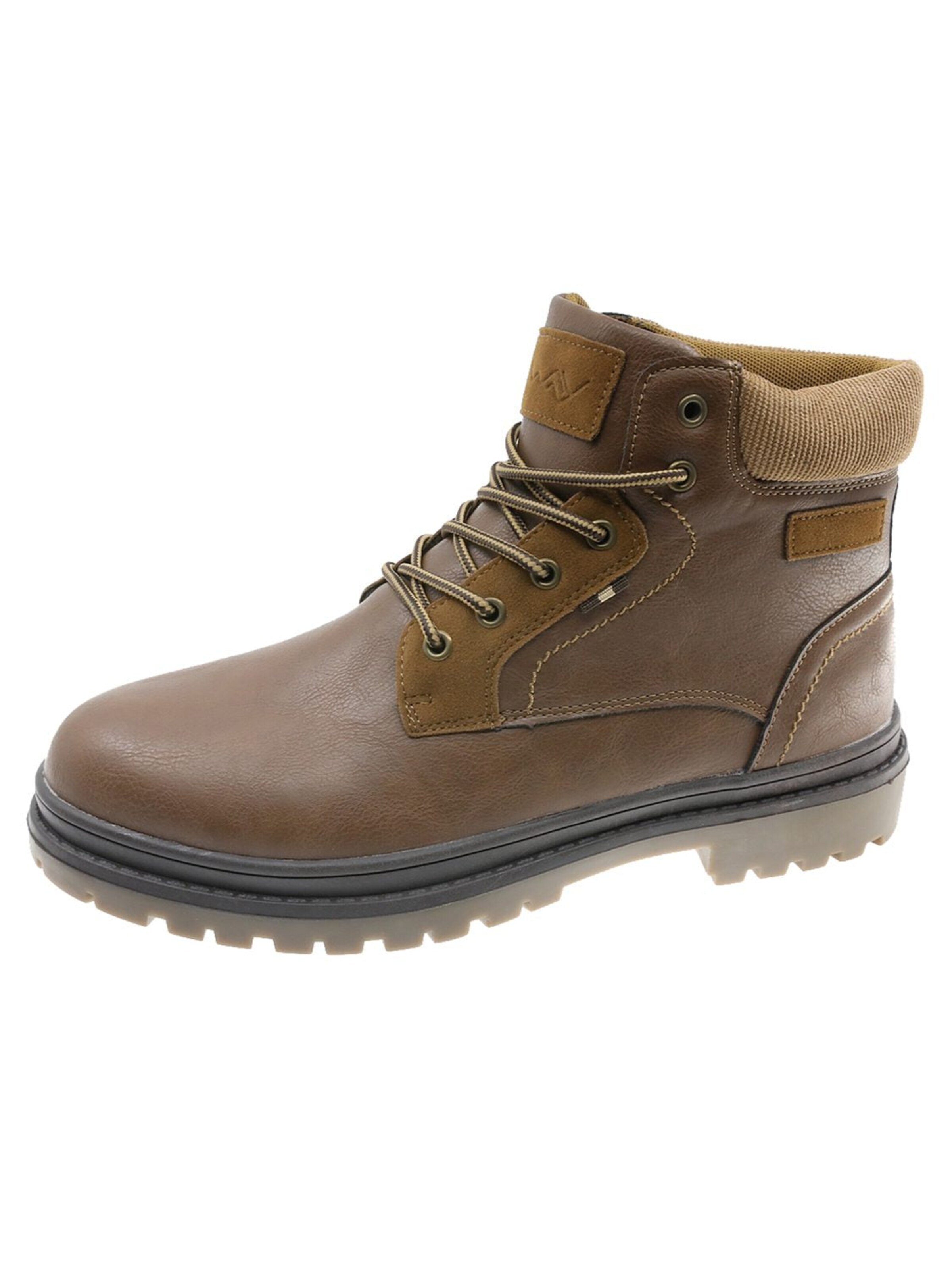 Beppi Schnürboots 'Casual boot'‌ in Braun: Vorderseite