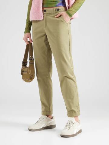 ONLY Regular Chino trousers in Green: front