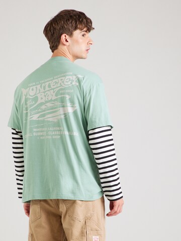 HOLLISTER - Camisa 'CITY BIZ' em verde: frente