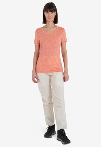 ICEBREAKER Funkcionalna majica 'Tech Lite III' | oranžna barva