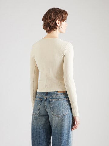 ABOUT YOU Blouse 'Cettina' in Beige