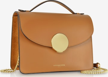 LeParmentier - Bolso de mano 'New Ondina' en marrón: frente