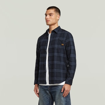 G-STAR Slim Fit Hemd in Blau