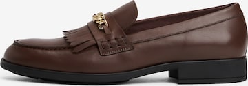 TOMMY HILFIGER Шлепанцы в Коричневый: спереди