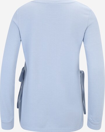 MAMALICIOUS Sweatshirt 'Sylvana' in Blau