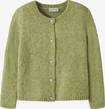 Cardigan NAME IT en vert : devant