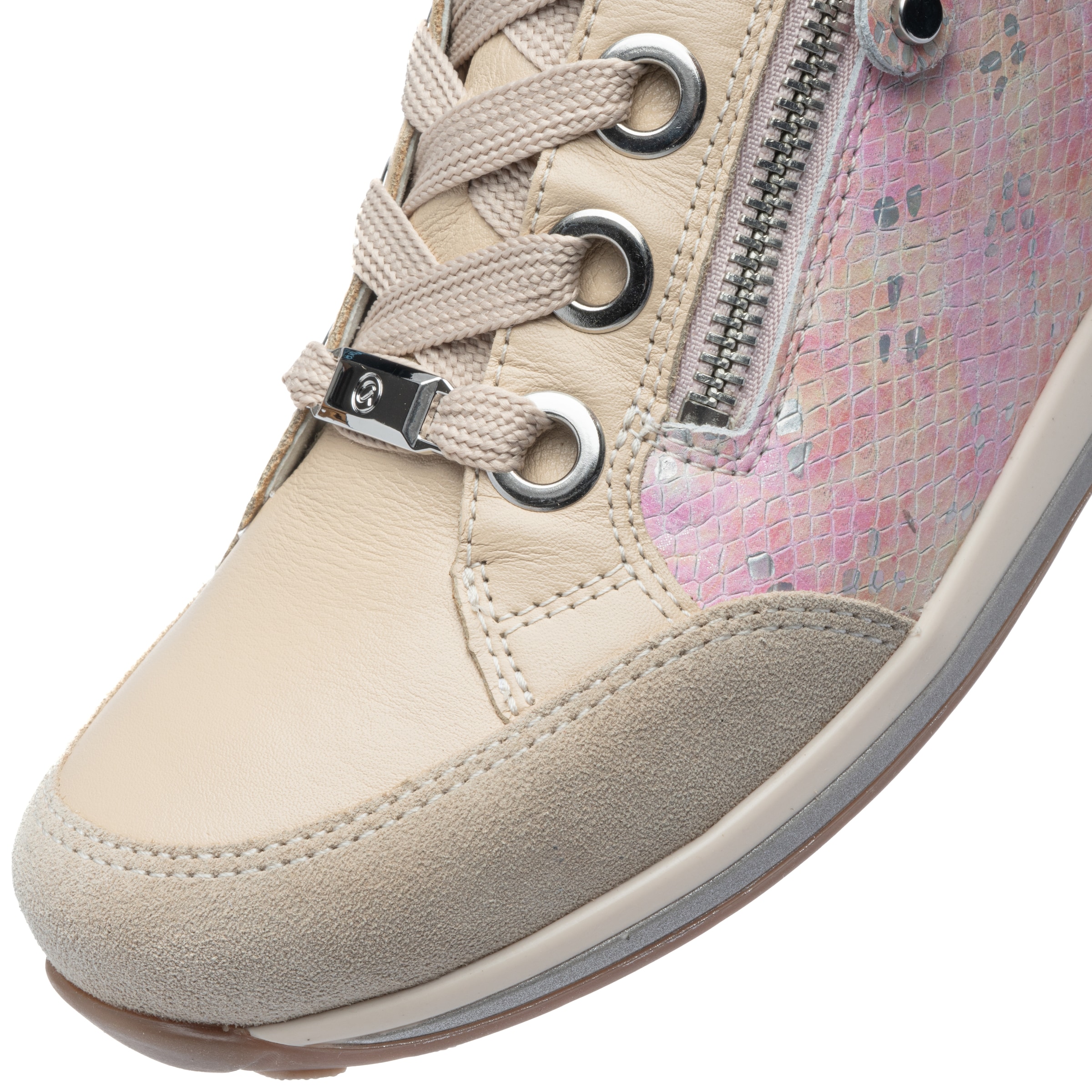 ARA T-Bar Sandals in Beige