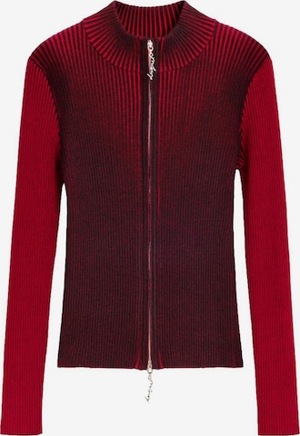Cardigan Desigual en rouge : devant