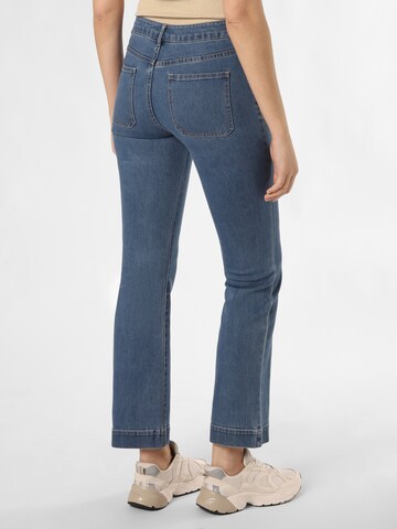 Marie Lund Bootcut Jeans in Blauw