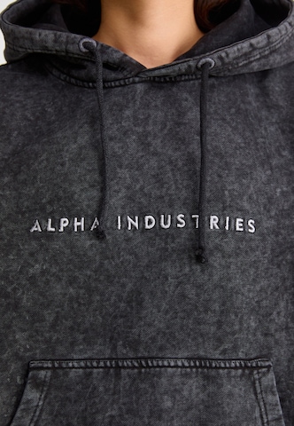 ALPHA INDUSTRIESSweater majica - crna boja