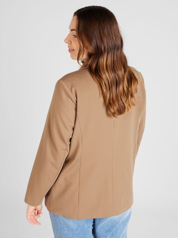 ONLY Carmakoma Blazer 'PEACH' in Brown