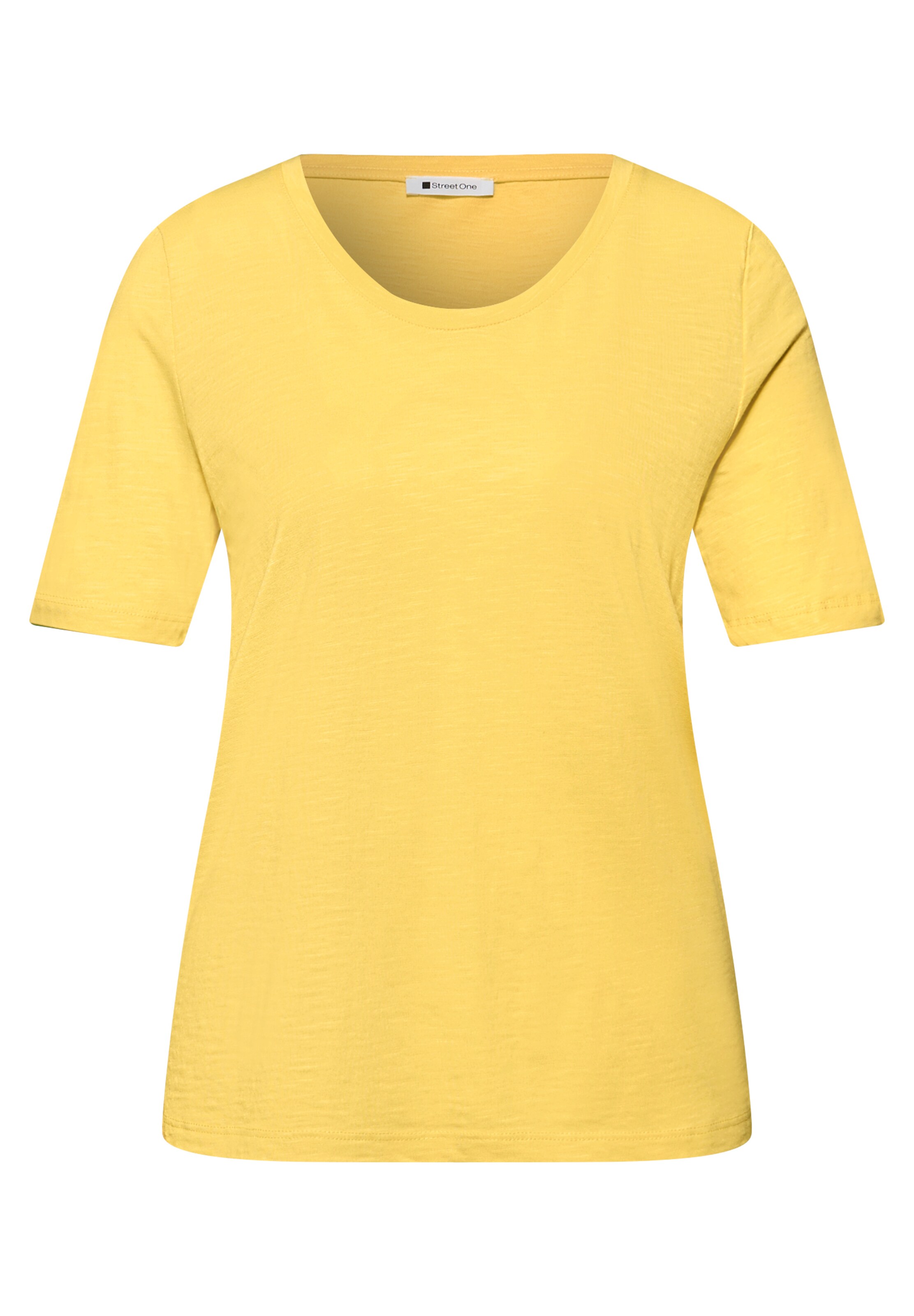 STREET ONE Shirt in Yellow: front