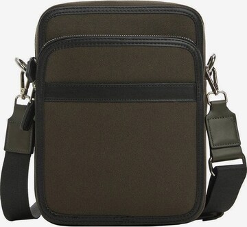 MANGO MAN Crossbody Bag in Green: front