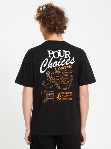 Volcom Shirt 'Pour Choices' in Black: front