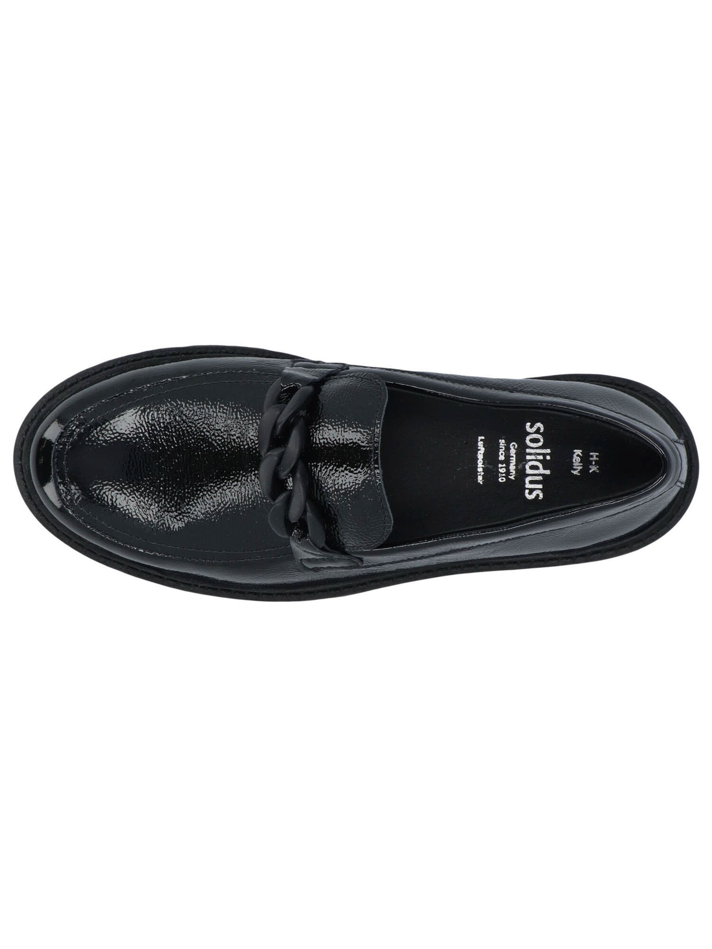 SOLIDUS Classic Flats 'Kelly' in Black