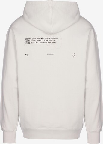PUMA Sweatshirt 'Puma X NJR' in Weiß