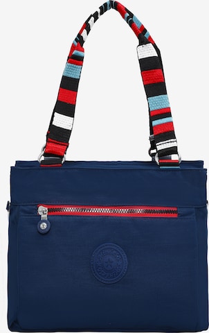 Mindesa - Bolso de hombro en azul: frente