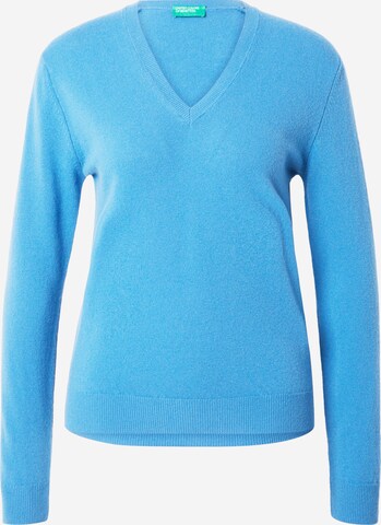 Pull-over UNITED COLORS OF BENETTON en bleu : devant