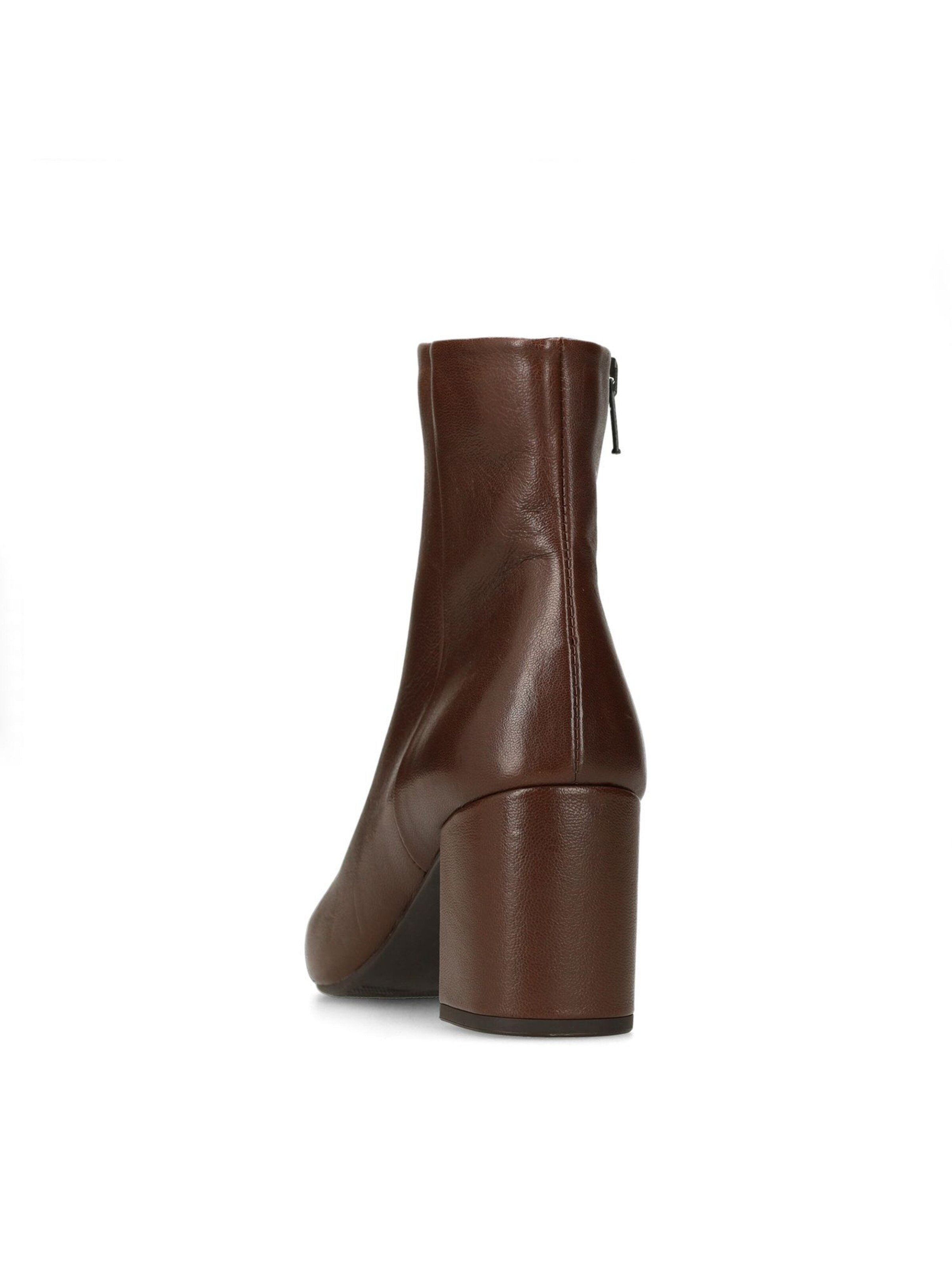 MANFIELD Ankle Boots in Brown