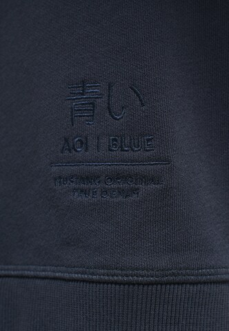 MUSTANG Sweatshirt in Blue