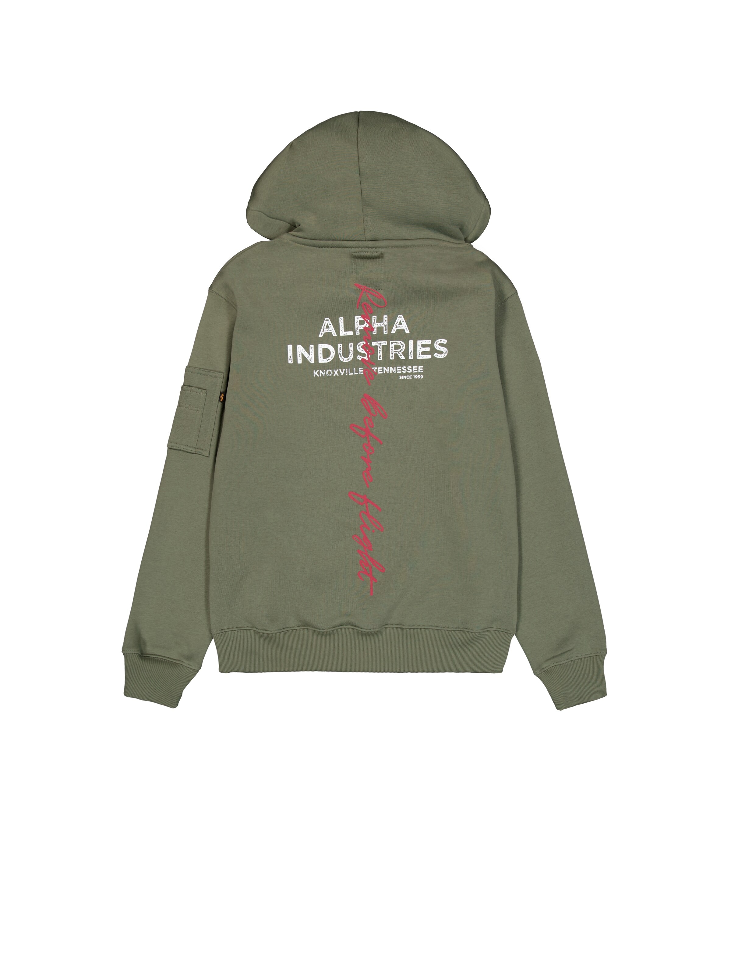ALPHA INDUSTRIES Свитшот 'Signature' в Зеленый