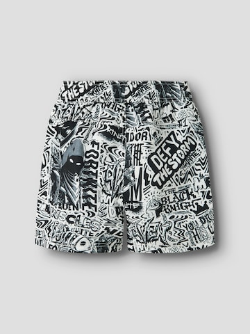 Șorturi de baie 'NKMMARKI FORTNITE' de la NAME IT pe alb
