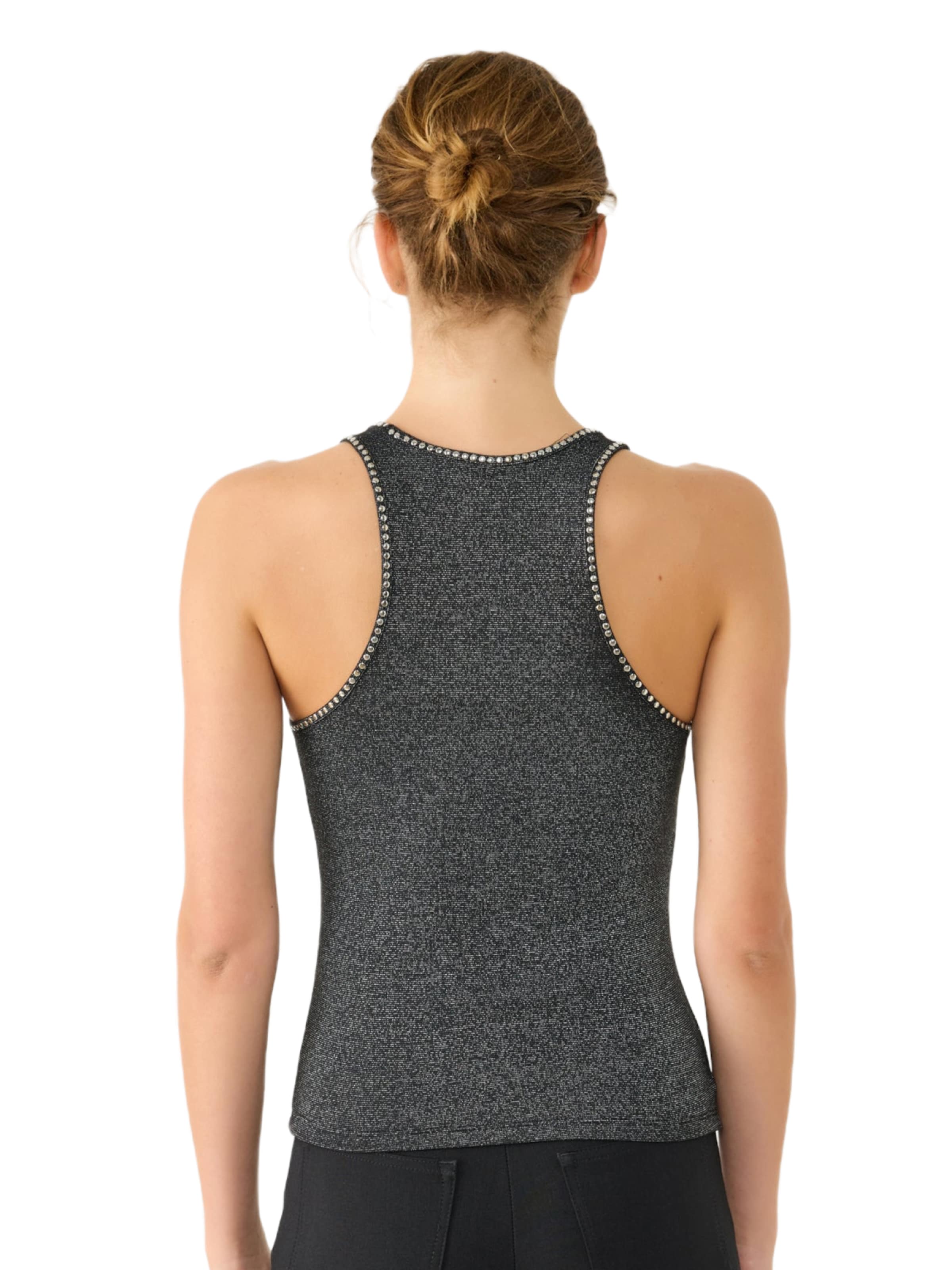 No Matter What Top in Grijs