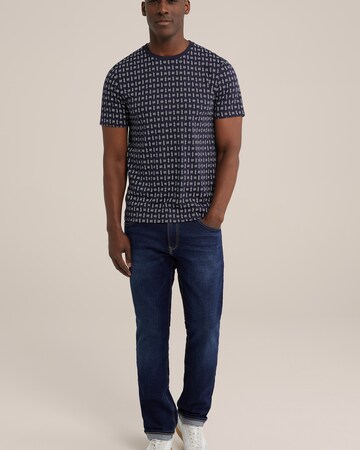 WE Fashion Shirt in Blau