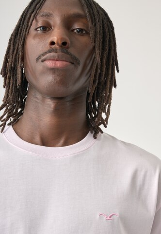 Cleptomanicx T-Shirt 'Boxy Tee Ligull Boxy Crop' in Rot