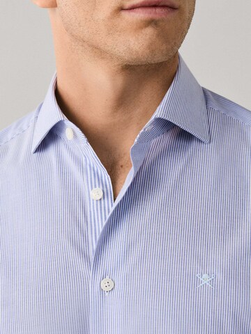 Hackett London Regular fit Overhemd 'Bengal' in Blauw