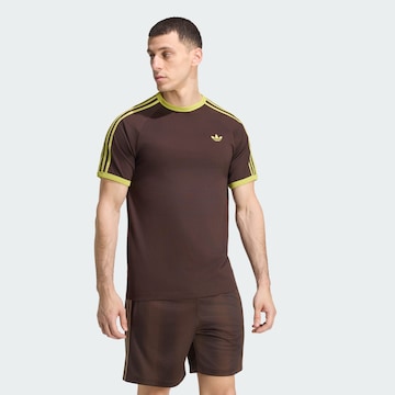 Maglietta di ADIDAS ORIGINALS in marrone: frontale