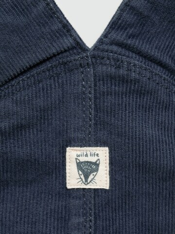 MANGO KIDS Regular Latzhose 'KIRI' in Blau