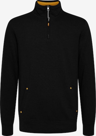 !Solid Sweatshirt in Black: front