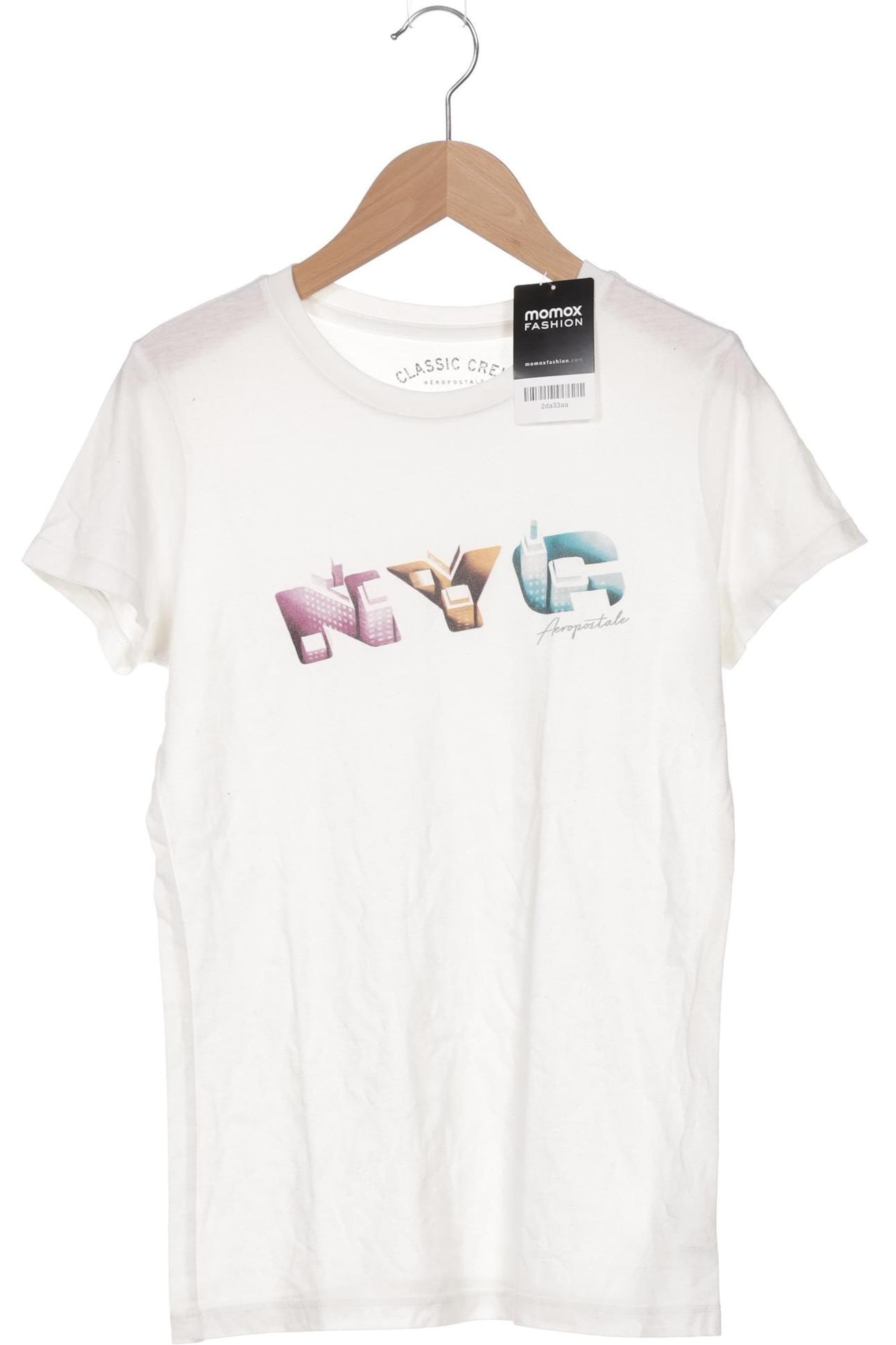 AÉROPOSTALE Top & Shirt in M in White: front