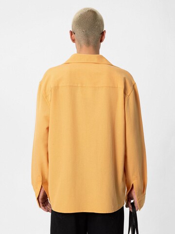 Comfort fit Camicia 'Bouvardia' di VAMOS CLO in arancione