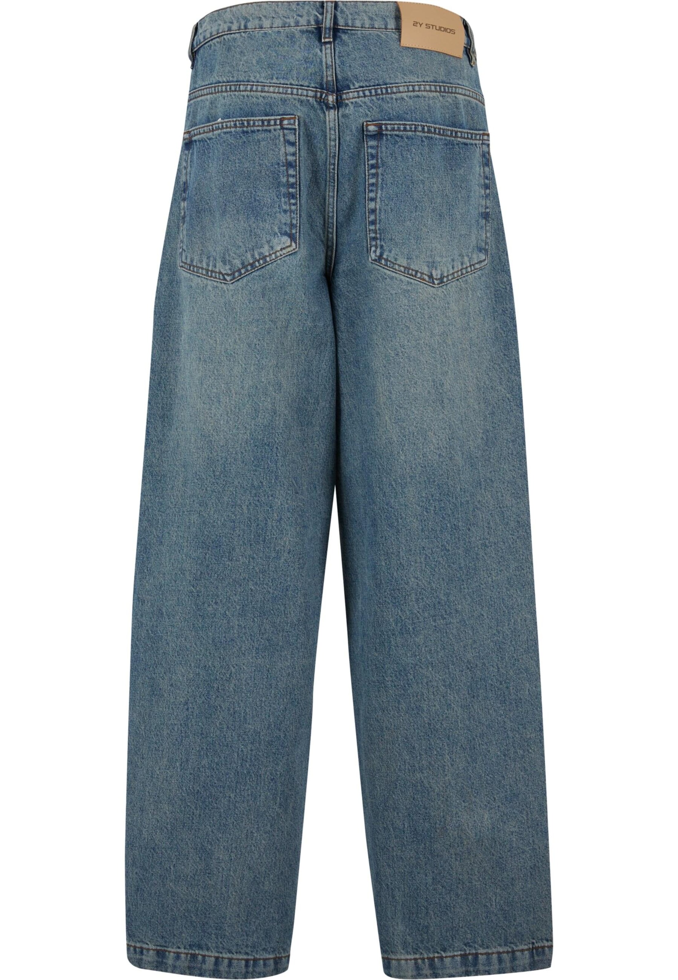 Wide leg Jeans 'Eren' di 2Y Premium in blu