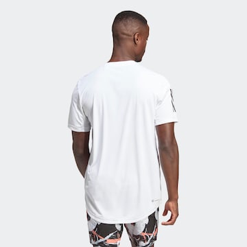 T-Shirt fonctionnel 'Club' ADIDAS PERFORMANCE en blanc