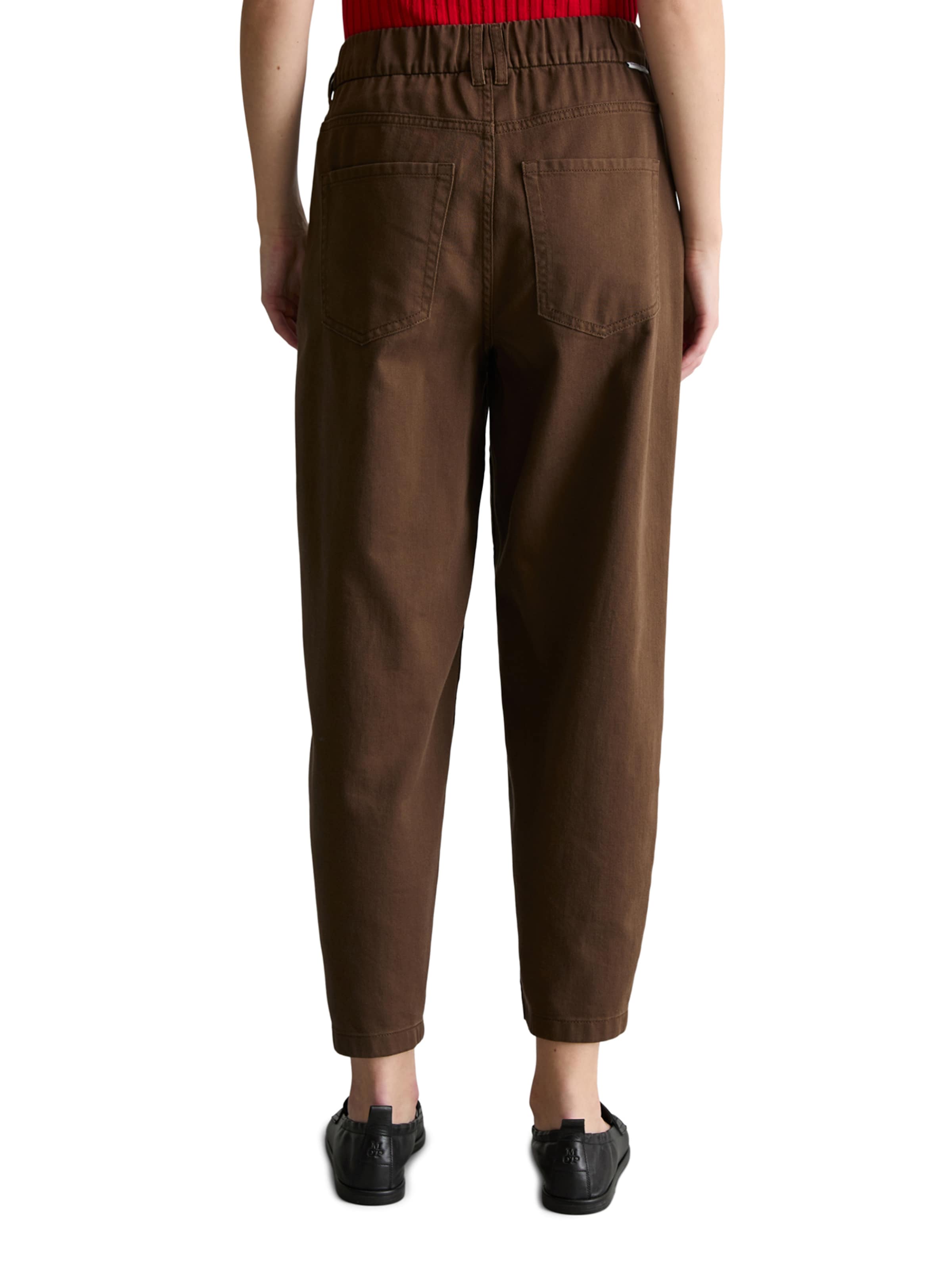Barrel Pantalon Marc O'Polo DENIM en marron