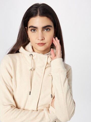 Ragwear Sweat jacket 'LETTI' in Beige