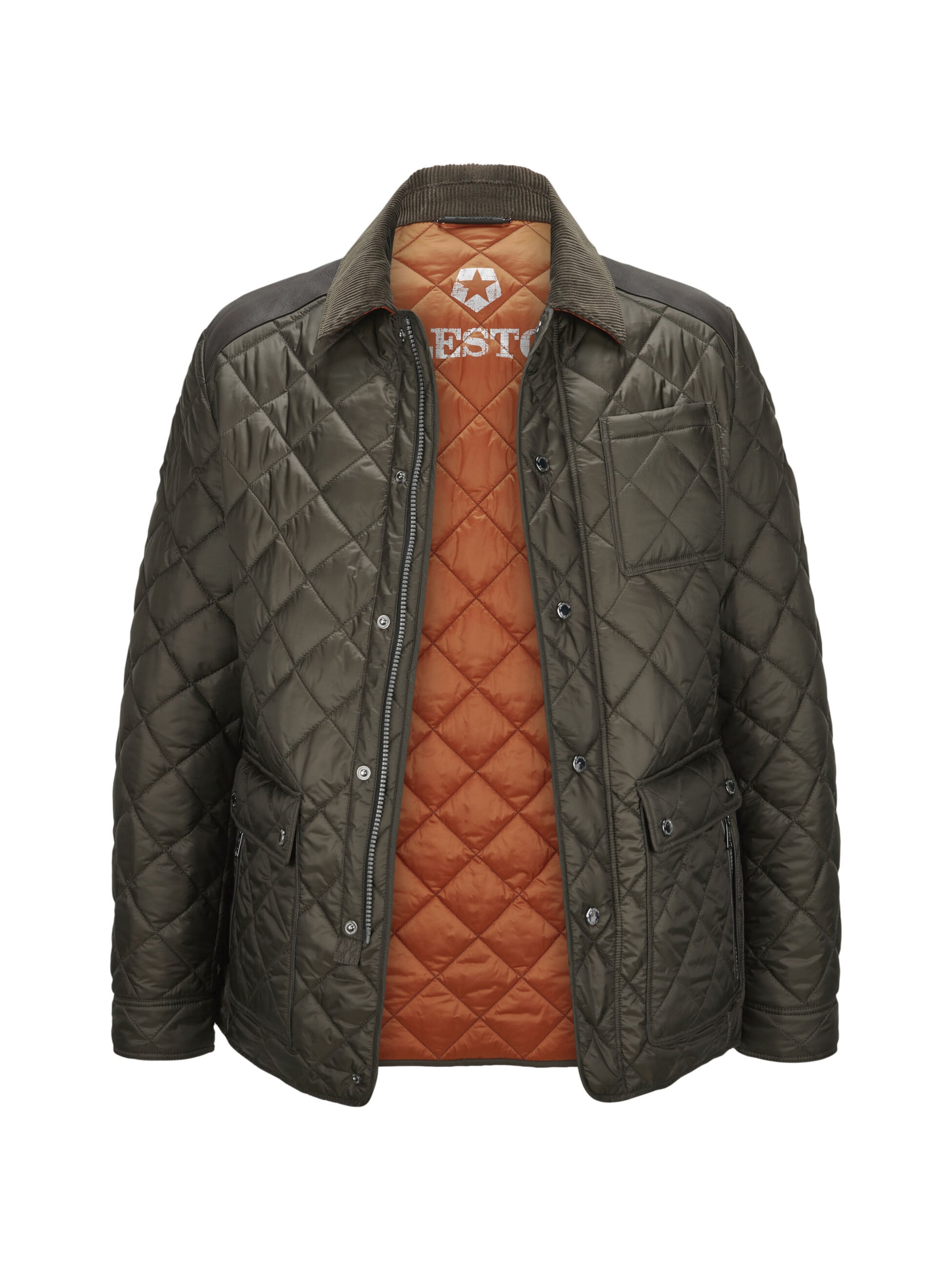 Veste d’hiver 'MSSantos' MILESTONE en vert