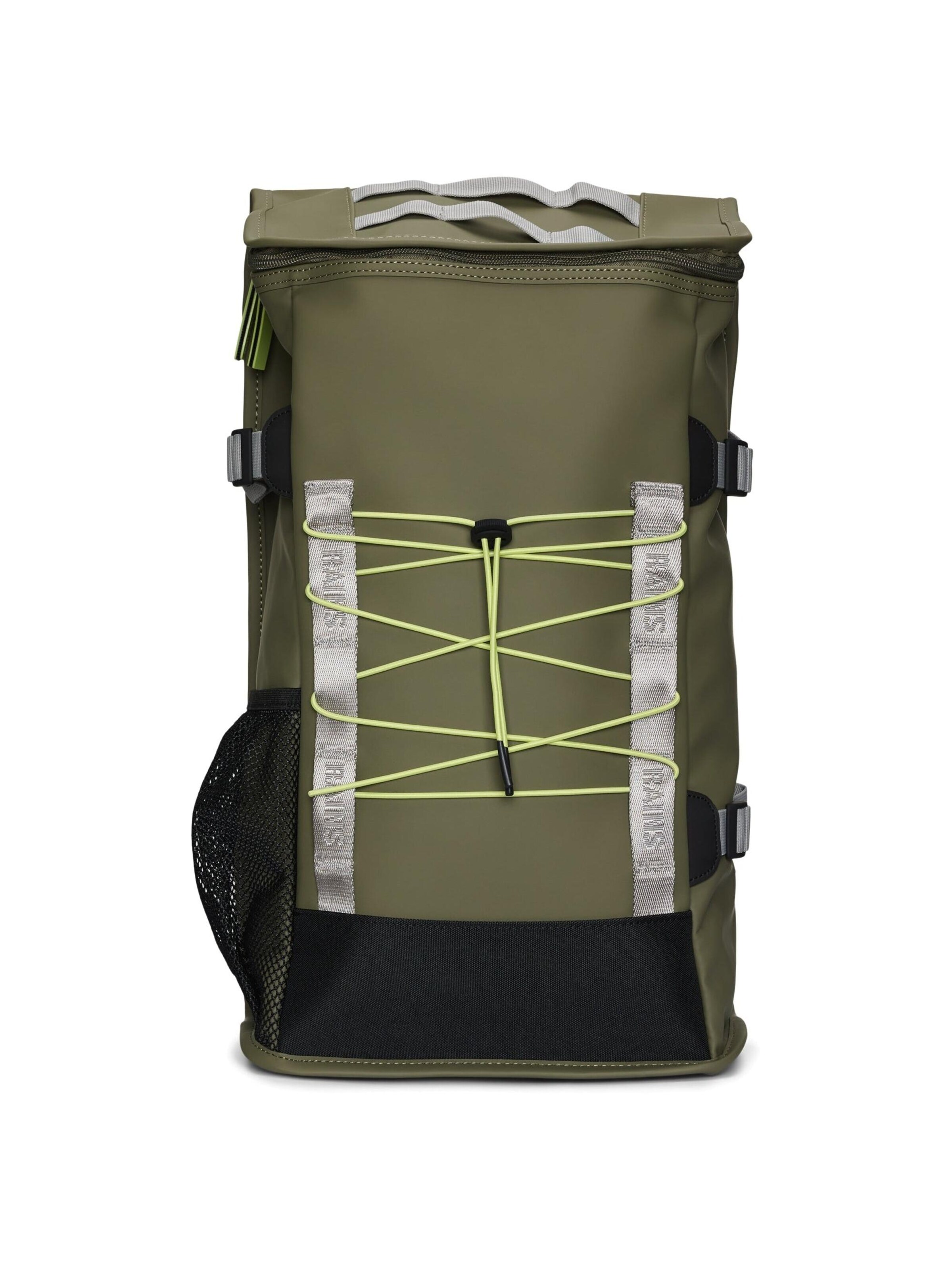 RAINS Sports Backpack 'Trail Mountaineer' in Green: front